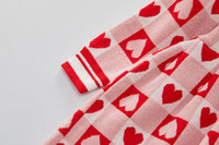 Load image into Gallery viewer, Baby Kid Girls Love heart Crochet Dresses Wholesale 220927286
