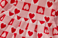Load image into Gallery viewer, Baby Kid Girls Love heart Crochet Dresses Wholesale 220927286
