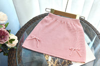 Load image into Gallery viewer, 2 Pieces Set Baby Kid Girls Flower Embroidered Cardigan And Bow Skirts Wholesale 220927291
