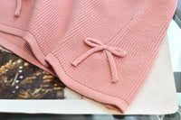 Load image into Gallery viewer, 2 Pieces Set Baby Kid Girls Flower Embroidered Cardigan And Bow Skirts Wholesale 220927291
