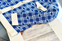 Load image into Gallery viewer, 2 Pieces Set Baby Kid Girls Love heart Checked Crochet Jackets Outwears And Skirts Wholesale 220927295
