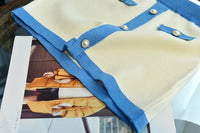 Load image into Gallery viewer, 2 Pieces Set Baby Kid Girls Color-blocking Crochet Cardigan And Skirts Wholesale 220927297
