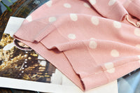 Load image into Gallery viewer, 2 Pieces Set Baby Kid Girls Polka dots Crochet Sweaters And Solid Color Skirts Wholesale 220927298
