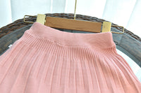 Load image into Gallery viewer, 2 Pieces Set Baby Kid Girls Polka dots Crochet Sweaters And Solid Color Skirts Wholesale 220927298
