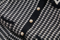 Load image into Gallery viewer, 2 Pieces Set Baby Kid Girls Checked Crochet Tops And Skirts Wholesale 220927308
