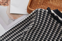 Load image into Gallery viewer, 2 Pieces Set Baby Kid Girls Checked Crochet Tops And Skirts Wholesale 220927308
