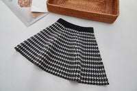 Load image into Gallery viewer, 2 Pieces Set Baby Kid Girls Checked Crochet Tops And Skirts Wholesale 220927308
