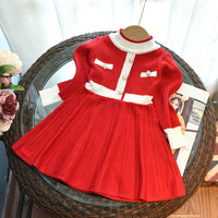 Load image into Gallery viewer, Baby Kid Girls Color-blocking Dresses Wholesale 220927311
