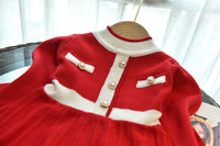 Load image into Gallery viewer, Baby Kid Girls Color-blocking Dresses Wholesale 220927311
