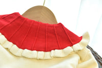 Load image into Gallery viewer, 2 Pieces Set Baby Kid Girls Flower Cardigan Knitwear And Solid Color Skirts Wholesale 220927356
