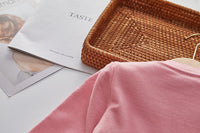 Load image into Gallery viewer, 2 Pieces Set Baby Kid Girls Solid Color Cardigan And Striped Knitwear Dresses Wholesale 220927357
