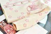 Load image into Gallery viewer, 2 Pieces Set Baby Kid Girls Bow Crochet Sweaters And Knitwear Skirts Wholesale 220927358
