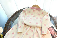 Load image into Gallery viewer, 2 Pieces Set Baby Kid Girls Bow Crochet Sweaters And Knitwear Skirts Wholesale 220927358
