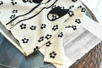 Load image into Gallery viewer, 2 Pieces Set Baby Kid Girls Bow Crochet Sweaters And Knitwear Skirts Wholesale 220927358
