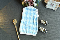 Load image into Gallery viewer, 2 Pieces Set Baby Kid Girls Letters Checked Embroidered Dresses And Jackets Outwears Wholesale 22092741
