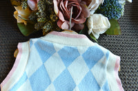 Load image into Gallery viewer, 2 Pieces Set Baby Kid Girls Letters Checked Embroidered Dresses And Jackets Outwears Wholesale 22092741
