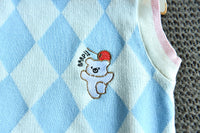 Load image into Gallery viewer, 2 Pieces Set Baby Kid Girls Letters Checked Embroidered Dresses And Jackets Outwears Wholesale 22092741
