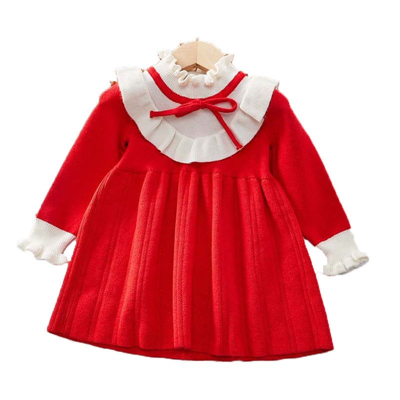 Baby Kid Girls Bow Dresses Wholesale 220927440