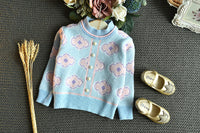 Load image into Gallery viewer, 2 Pieces Set Baby Kid Girls Color-blocking Crochet Sweaters And Skirts Wholesale 22092754
