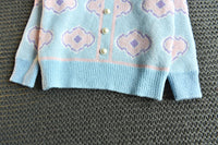 Load image into Gallery viewer, 2 Pieces Set Baby Kid Girls Color-blocking Crochet Sweaters And Skirts Wholesale 22092754
