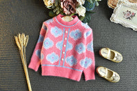 Load image into Gallery viewer, 2 Pieces Set Baby Kid Girls Color-blocking Crochet Sweaters And Skirts Wholesale 22092754
