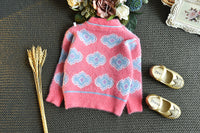 Load image into Gallery viewer, 2 Pieces Set Baby Kid Girls Color-blocking Crochet Sweaters And Skirts Wholesale 22092754

