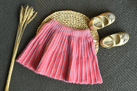 Load image into Gallery viewer, 2 Pieces Set Baby Kid Girls Color-blocking Crochet Sweaters And Skirts Wholesale 22092754
