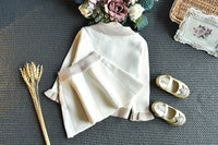 Load image into Gallery viewer, 2 Pieces Set Baby Kid Girls Color-blocking Crochet Cardigan And Solid Color Skirts Wholesale 22092756
