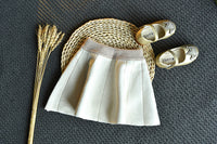 Load image into Gallery viewer, 2 Pieces Set Baby Kid Girls Color-blocking Crochet Cardigan And Solid Color Skirts Wholesale 22092756
