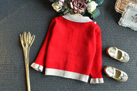 Load image into Gallery viewer, 2 Pieces Set Baby Kid Girls Color-blocking Crochet Cardigan And Solid Color Skirts Wholesale 22092756
