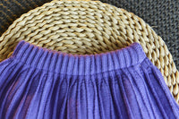 Load image into Gallery viewer, 2 Pieces Set Baby Kid Girls Color-blocking Crochet Sweaters And Solid Color Skirts Wholesale 22092757
