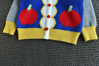 Load image into Gallery viewer, 2 Pieces Set Baby Kid Girls Color-blocking Crochet Sweaters And Solid Color Skirts Wholesale 22092757
