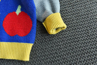 Load image into Gallery viewer, 2 Pieces Set Baby Kid Girls Color-blocking Crochet Sweaters And Solid Color Skirts Wholesale 22092757
