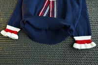 Load image into Gallery viewer, 2 Pieces Set Baby Kid Girls Color-blocking Crochet Sweaters And Checked Skirts Wholesale 22092760
