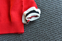 Load image into Gallery viewer, 2 Pieces Set Baby Kid Girls Color-blocking Crochet Sweaters And Checked Skirts Wholesale 22092760
