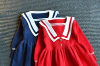 Load image into Gallery viewer, Baby Kid Girls Striped Crochet Dresses Wholesale 22092762
