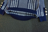 Load image into Gallery viewer, 2 Pieces Set Baby Kid Girls Checked Crochet Tops And Skirts Wholesale 22092764
