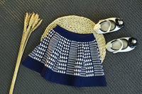 Load image into Gallery viewer, 2 Pieces Set Baby Kid Girls Checked Crochet Tops And Skirts Wholesale 22092764
