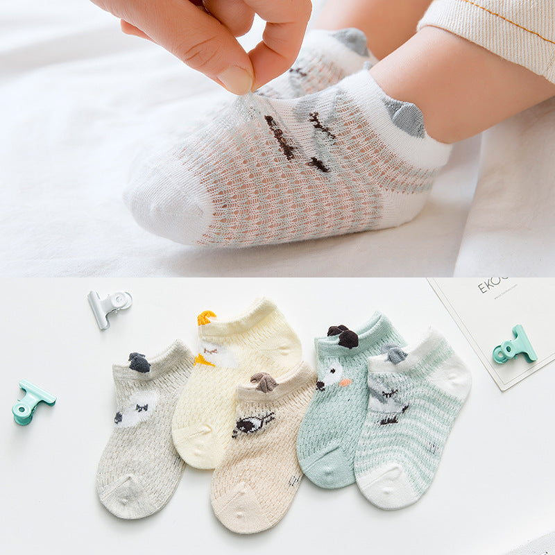 Baby Kid Unisex Animals Print Accessories Socks Wholesale 22092803