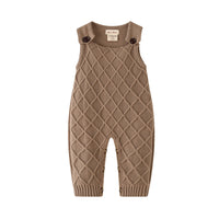 Load image into Gallery viewer, Baby Unisex Solid Color Knitwear Jumpsuits Wholesale 22092901

