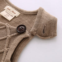 Load image into Gallery viewer, Baby Unisex Solid Color Knitwear Jumpsuits Wholesale 22092901
