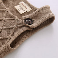 Load image into Gallery viewer, Baby Unisex Solid Color Knitwear Jumpsuits Wholesale 22092901
