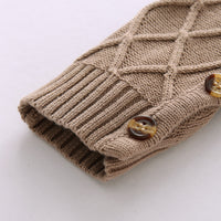 Load image into Gallery viewer, Baby Unisex Solid Color Knitwear Jumpsuits Wholesale 22092901
