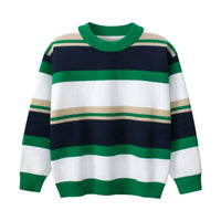 Load image into Gallery viewer, Kid Big Kid Unisex Striped Crochet Sweaters Wholesale 2209291018

