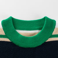 Load image into Gallery viewer, Kid Big Kid Unisex Striped Crochet Sweaters Wholesale 2209291018
