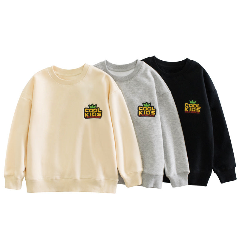 Kid Big Kid Unisex Letters Hoodies Swearshirts Wholesale 2209291048