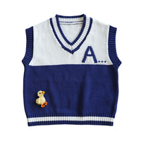 Load image into Gallery viewer, Baby Kid Unisex Cartoon Alphabet Vests Waistcoats Wholesale 2209291094
