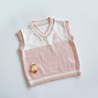 Load image into Gallery viewer, Baby Kid Unisex Cartoon Alphabet Vests Waistcoats Wholesale 2209291094
