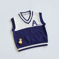 Load image into Gallery viewer, Baby Kid Unisex Cartoon Alphabet Vests Waistcoats Wholesale 2209291094
