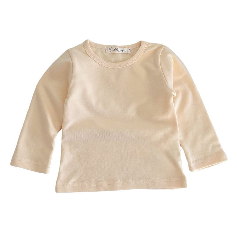 Baby Unisex Solid Color Striped Tops Wholesale 22092911